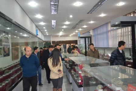 与会老师参观肉蒲团
地质博物馆.JPG 与会老师参观肉蒲团
地质博物馆.JPG